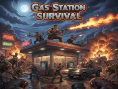 Jeu Gas station survival en ligne