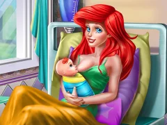 Jeu Princess Mermaid Mommy Birth en ligne