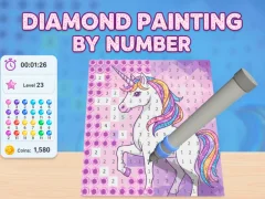 Jeu Diamond Painting by Number en ligne
