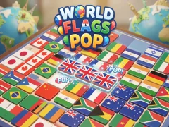 Jeu World Flags Pop en ligne