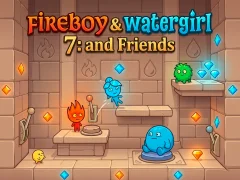 Jeu Fireboy & Watergirl 7: and Friends en ligne