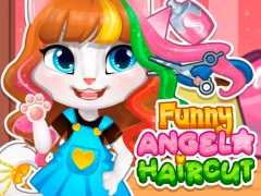 Jeu Funny Angela Haircut en ligne