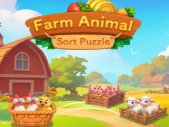 Jeu Farm Animal Sort Puzzle en ligne