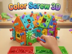 Jeu Color Screw 3D en ligne