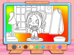Jeu Coloring Book: Avatar Girl Dress Up Shopping en ligne