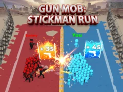 Jeu Gun Mob: Stickman Run en ligne