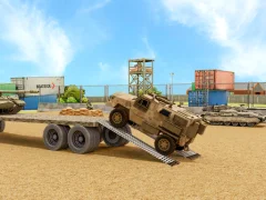 Jeu Us Army Car Games Truck Driving en ligne