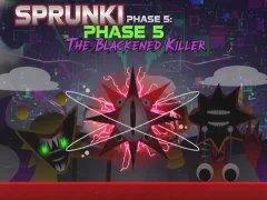 Jeu Sprunki Phase 5: The Blackened Killer en ligne
