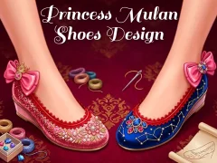 Jeu Princess Mulan Shoes Design en ligne