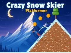 Jeu Crazy Snow Skier: Platformer en ligne