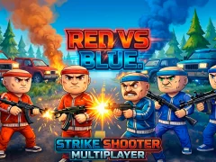 Jeu Red vs Blue. Strike Shooter Multiplayer en ligne