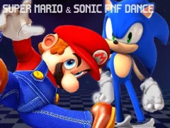 Jeu Super Mario & Sonic FNF Dance en ligne