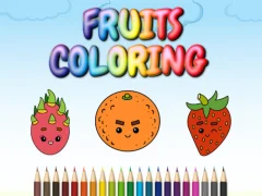 Jeu FRUITS COLORING en ligne