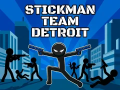 Jeu Stickman Team Detroit en ligne