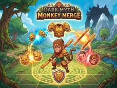 Jeu Dark Myth: Monkey Merge en ligne