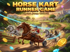 Jeu Horse Kart Runner Game en ligne