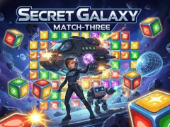 Jeu Secret Galaxy Match-three en ligne
