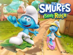 Jeu The Smurfs Skate Rush en ligne