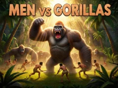 Jeu Men Vs Gorillas en ligne