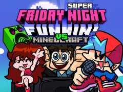 Jeu Super Friday Night Funkin Vs Minecraft en ligne