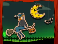 Jeu Halloween Witch Fly en ligne