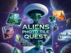 Jeu Aliens Photo Tile Quest en ligne