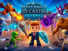 Jeu Office Knight 3D Castle Defense en ligne