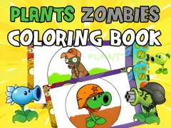 Jeu Plants vs Zombies Coloring en ligne