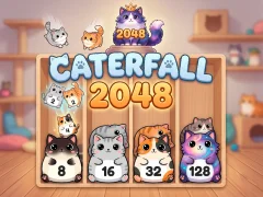 Jeu Caterfall 2048 en ligne