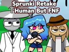 Jeu Sprunki Retake Human But FNF en ligne