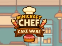 Jeu Minicraft Chef Cake Wars en ligne