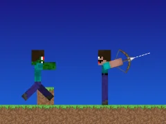 Jeu Noob vs Pro But Archers Minecraft en ligne