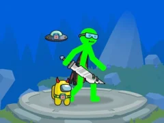 Jeu Stickman Mega Boss Battles! en ligne