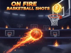 Jeu On Fire Basketball Shots en ligne