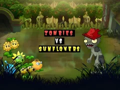 Jeu Zombies vs. Sunflowers en ligne