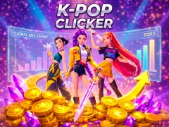 Jeu K-pop. Clicker en ligne