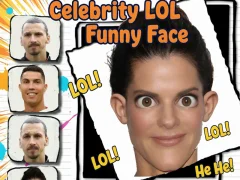 Jeu Celebrity LOL Funny Face en ligne