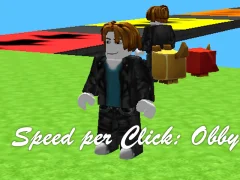 Jeu Speed per Click: Obby en ligne