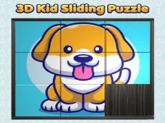 Jeu 3D Kid Sliding Puzzle en ligne