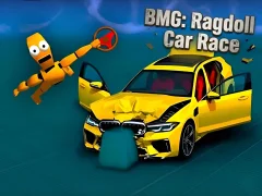 Jeu BMG: Ragdoll Car Race en ligne