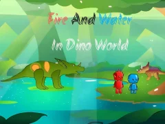 Jeu Fire And Water In Dino World en ligne