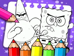 Jeu Sponge Bob Coloring Book en ligne