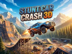 Jeu Stunt Car Crash 3D en ligne