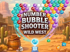 Jeu Number Bubble Shooter Wild West en ligne