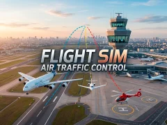 Jeu Flight Sim Air Traffic control en ligne