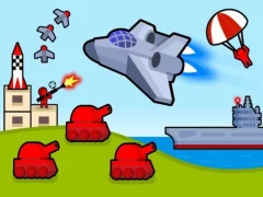 Jeu Bomber Plane: 2D Air Strike en ligne