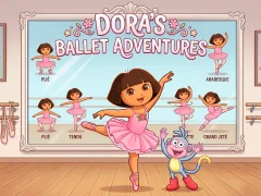 Jeu Dora's Ballet Adventures en ligne