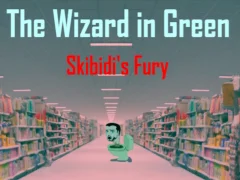 Jeu The Wizard Green Skibidis Fury en ligne