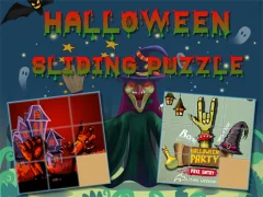 Jeu Halloween Sliding Puzzle en ligne
