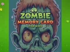 Jeu Zombie Memory Card For Kids en ligne